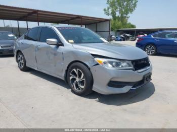  Salvage Honda Accord