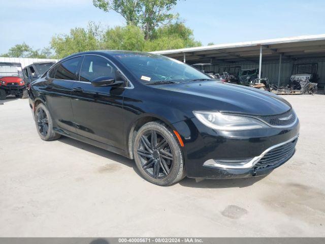  Salvage Chrysler 200