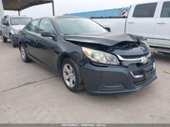  Salvage Chevrolet Malibu