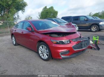  Salvage Chevrolet Malibu