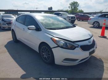  Salvage Kia Forte