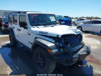  Salvage Jeep Wrangler