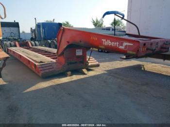  Salvage Talbert Trailers Trailer