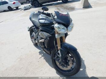  Salvage Triumph Motorcycle Speed Triple