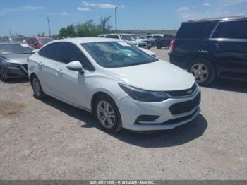  Salvage Chevrolet Cruze