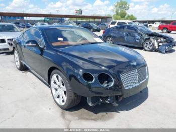  Salvage Bentley Continental Gt