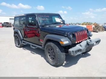  Salvage Jeep Wrangler