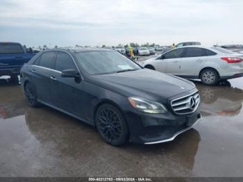  Salvage Mercedes-Benz E-Class