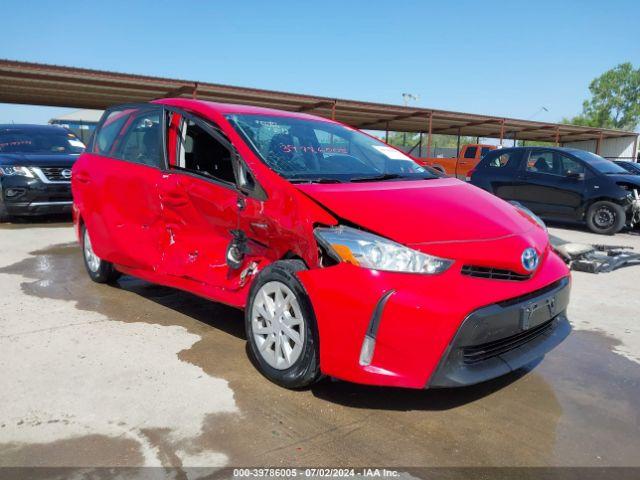  Salvage Toyota Prius v