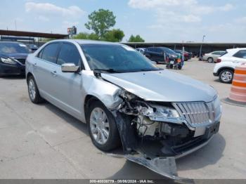  Salvage Lincoln MKZ