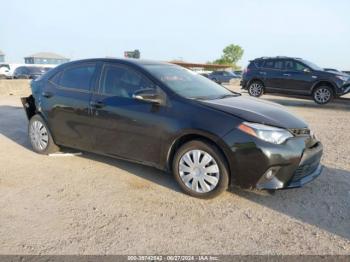  Salvage Toyota Corolla