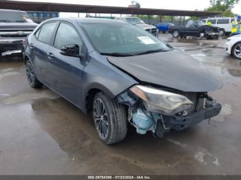  Salvage Toyota Corolla