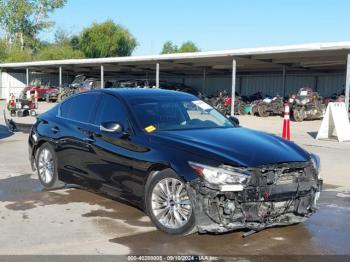  Salvage INFINITI Q50