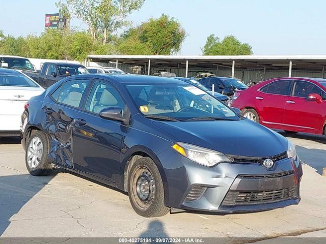  Salvage Toyota Corolla