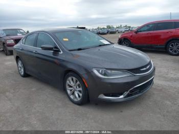  Salvage Chrysler 200