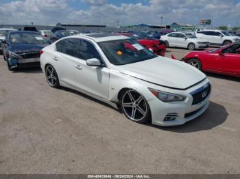  Salvage INFINITI Q50