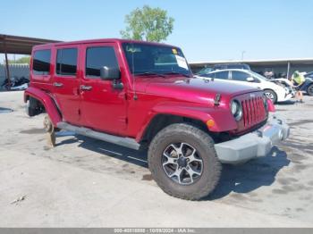  Salvage Jeep Wrangler