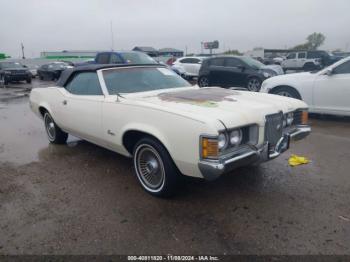  Salvage Mercury Cougar Xr7