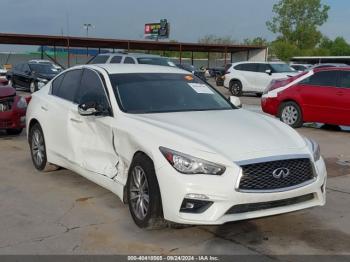  Salvage INFINITI Q50