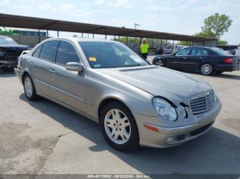  Salvage Mercedes-Benz E-Class