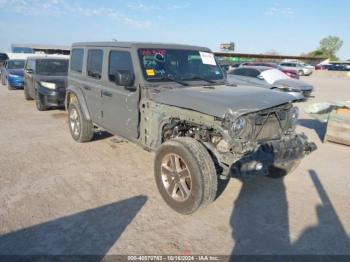  Salvage Jeep Wrangler