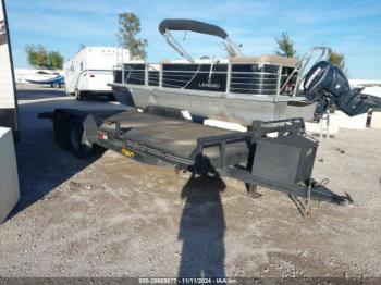  Salvage Kearney Flatbed Trailer 8x20