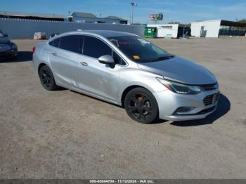  Salvage Chevrolet Cruze