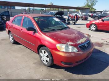  Salvage Toyota Corolla