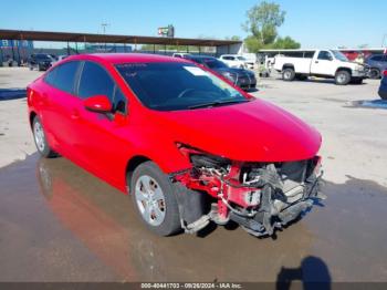  Salvage Chevrolet Cruze