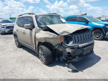  Salvage Jeep Renegade