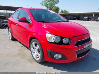  Salvage Chevrolet Sonic