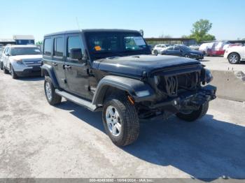  Salvage Jeep Wrangler