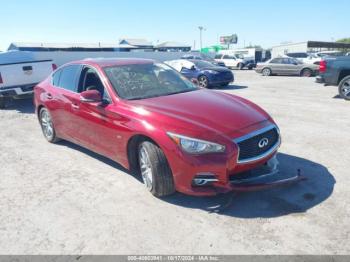  Salvage INFINITI Q50