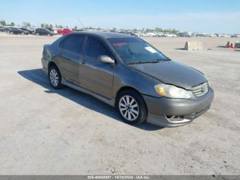  Salvage Toyota Corolla