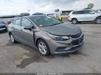  Salvage Chevrolet Cruze