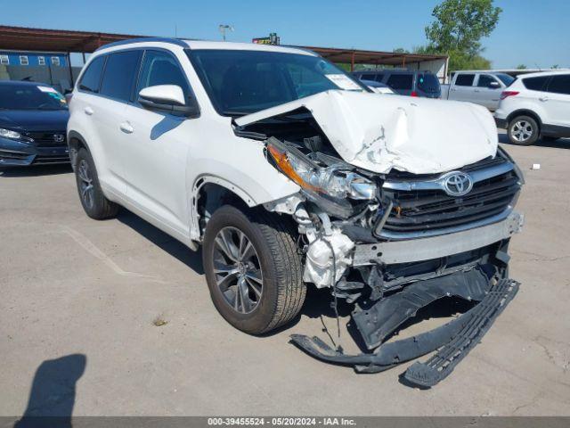  Salvage Toyota Highlander