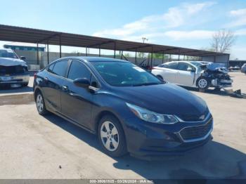  Salvage Chevrolet Cruze