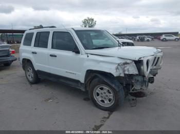  Salvage Jeep Patriot