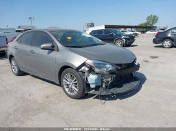  Salvage Toyota Corolla