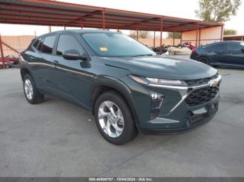  Salvage Chevrolet Trax