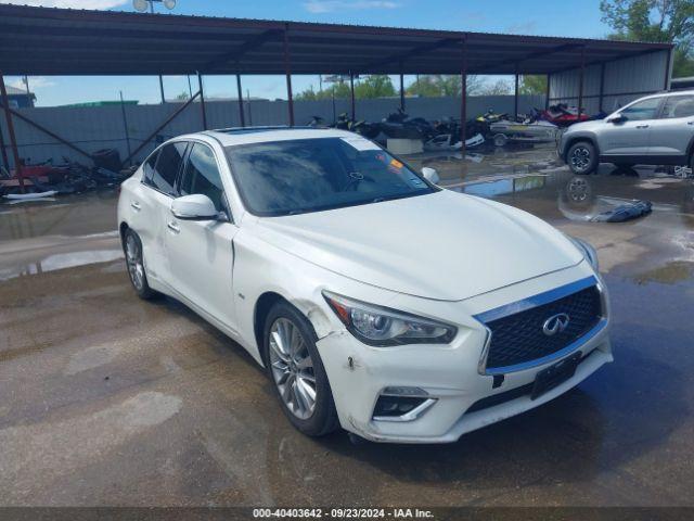  Salvage INFINITI Q50