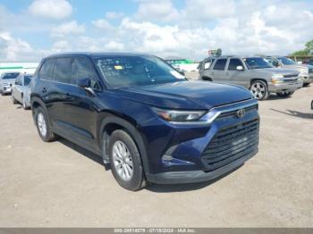  Salvage Toyota Grand Highlander