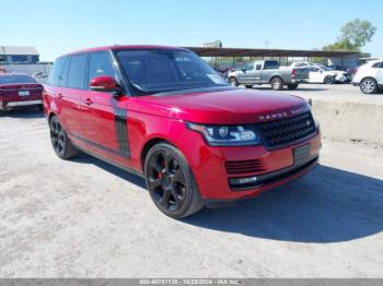  Salvage Land Rover Range Rover