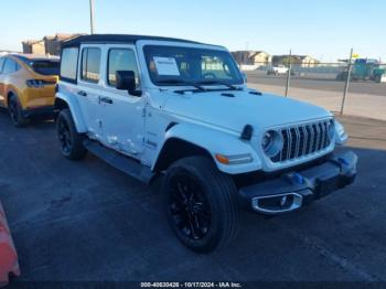  Salvage Jeep Wrangler