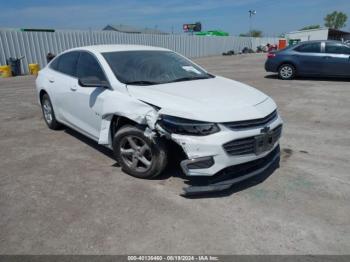  Salvage Chevrolet Malibu