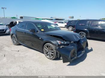  Salvage Lexus Is