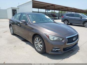  Salvage INFINITI Q50