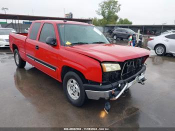  Salvage Chevrolet Silverado 1500