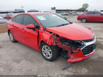  Salvage Chevrolet Cruze