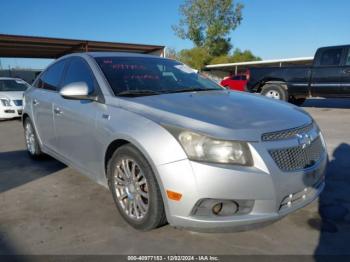  Salvage Chevrolet Cruze